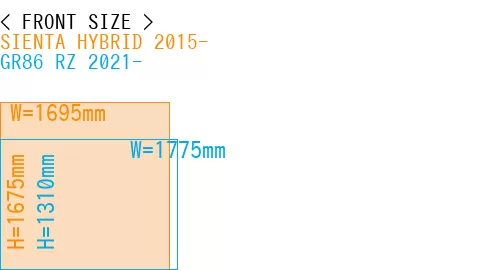 #SIENTA HYBRID 2015- + GR86 RZ 2021-